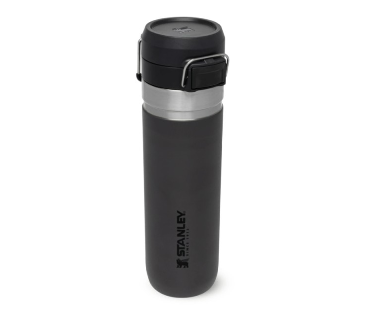 Termopudele The Quick Flip Water Bottle Go 0,71L tumši pelēka