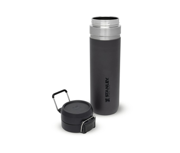 The Quick Flip Water Bottle Go 0,71L dark grey