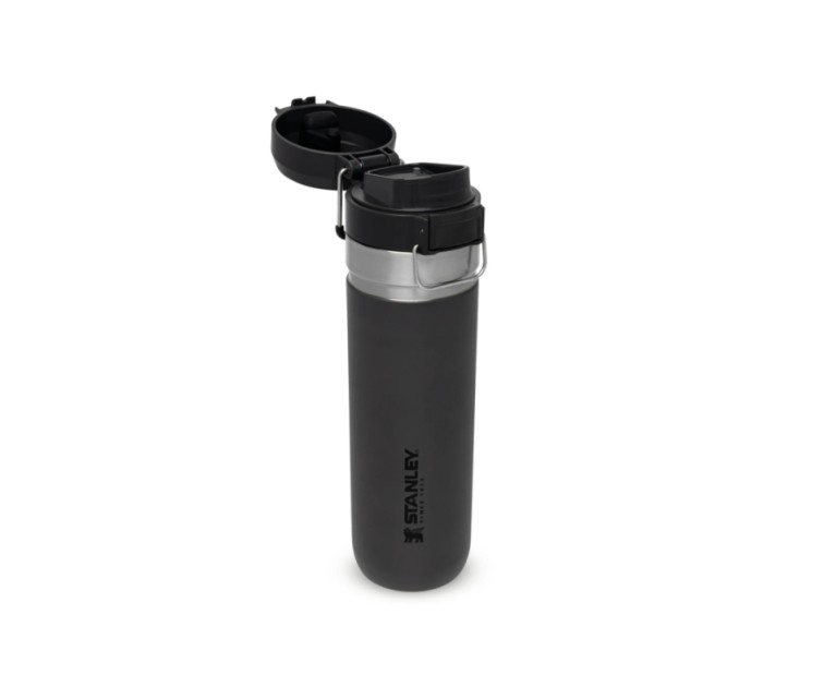 Termopudele The Quick Flip Water Bottle Go 0,71L tumši pelēka