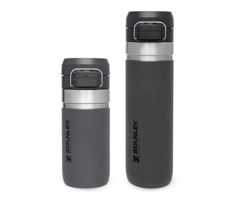 The Quick Flip Water Bottle Go 0,71L dark grey The Quick Flip Water Bottle Go 0,71L dark grey