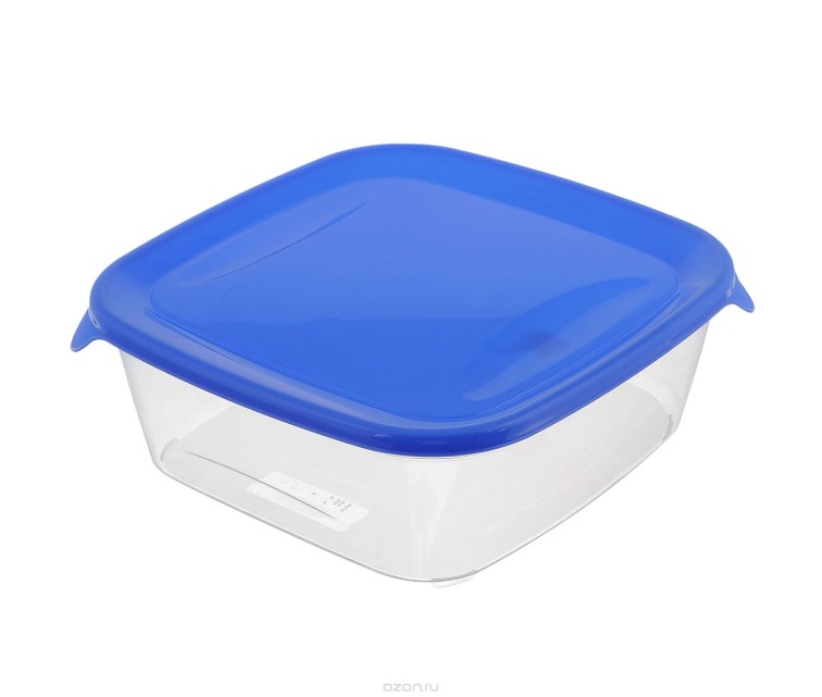 Food container square 1,7L Fresh&Go blue