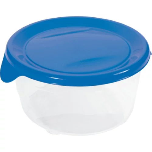 Pārtikas trauciņš apaļš 0,5L Fresh&Go zils