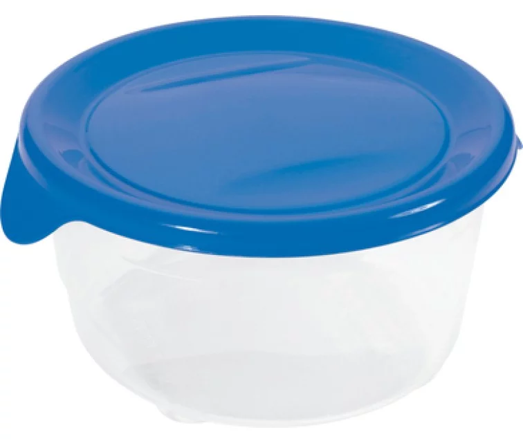 Food container round 0,5L Fresh&Go blue Food container round 0,5L Fresh&Go blue