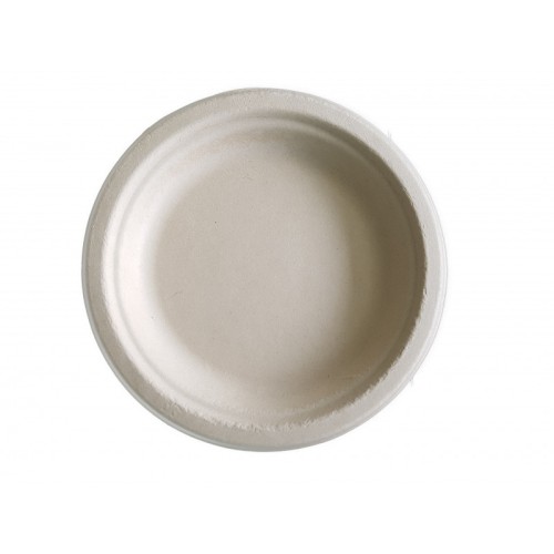Kompostējamie cukurniedru šķīvji Go Green Ø15cm 10gab./ 0,07kg Kompostējamie cukurniedru šķīvji Go Green Ø15cm 10gab./ 0,07kg