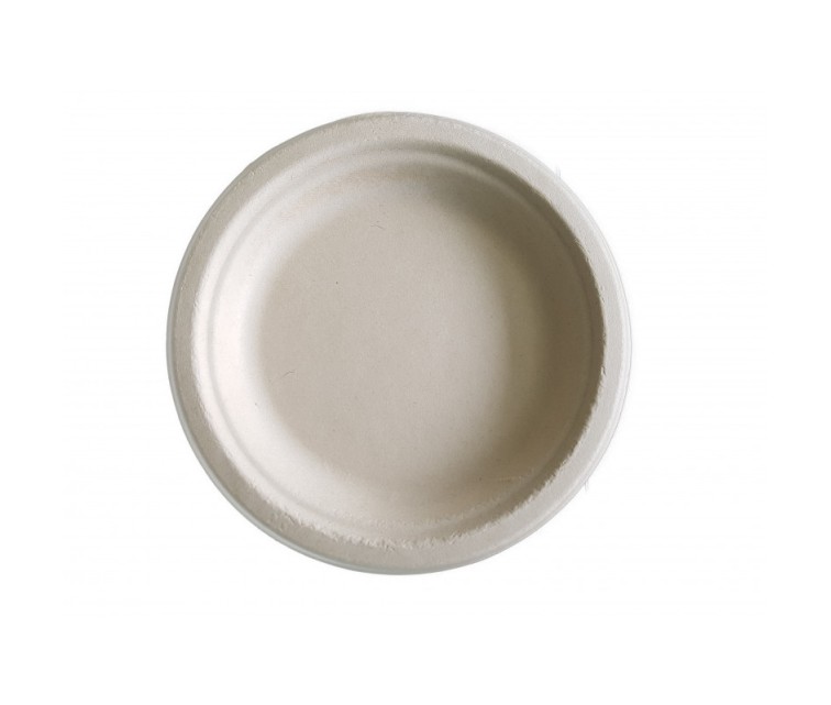 Compostable sugar cane plates Go Green Ø15cm 10pcs/0,07kg