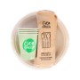 Compostable picnic dish set for 4 persons Go Green/ 0,14kg