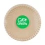 Kompostējamie cukurniedru šķīvji ar rakstu Go Green Ø23cm 10 gab./ 0,15kg Kompostējamie cukurniedru šķīvji ar rakstu Go Green Ø23cm 10 gab./ 0,15kg