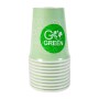 Glāzes ekoloģiskās Go Green 350ml 10 gab./ 0,10kg