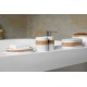 Trauks sīklietu glabāšanai Tube Nature balts porcelāns/korķis Trauks sīklietu glabāšanai Tube Nature balts porcelāns/korķis