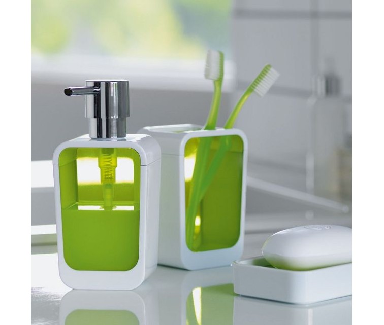 Toilet brush Vision green acrylic