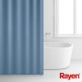 Shower curtain 180x200cm blue, polyester