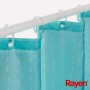 Shower curtain 180x200cm light blue, polyester