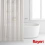 Shower curtain 180x200cm white/beige, PEVA