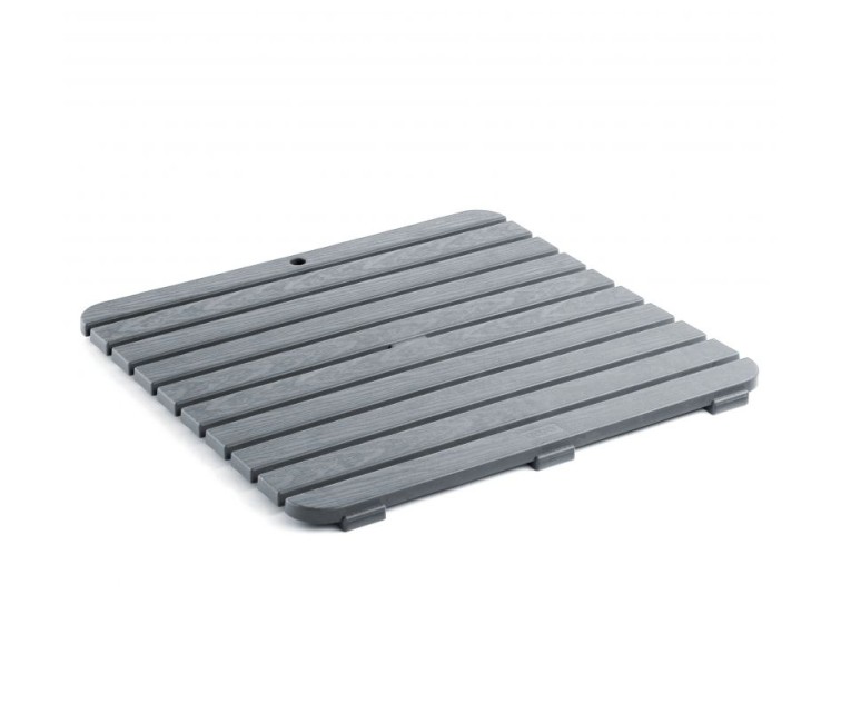 Shower tray 55x55cm grey