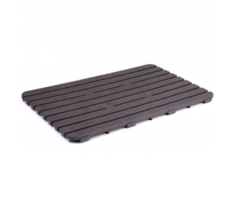 Shower tray 80x50cm brown