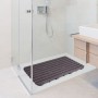 Shower tray 80x50cm brown