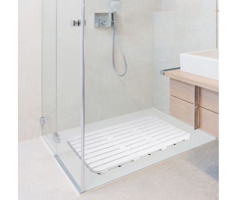 Shower tray 80x50cm white