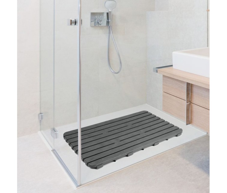 Shower tray 80x50cm grey