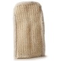 Sisal and cotton mittens Natural