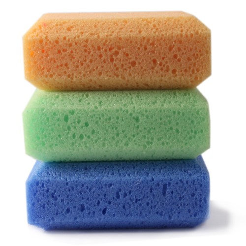 Kūgio formos minkšta kempinė Colour, 1 vnt. Kūgio formos minkšta kempinė Colour, 1 vnt.