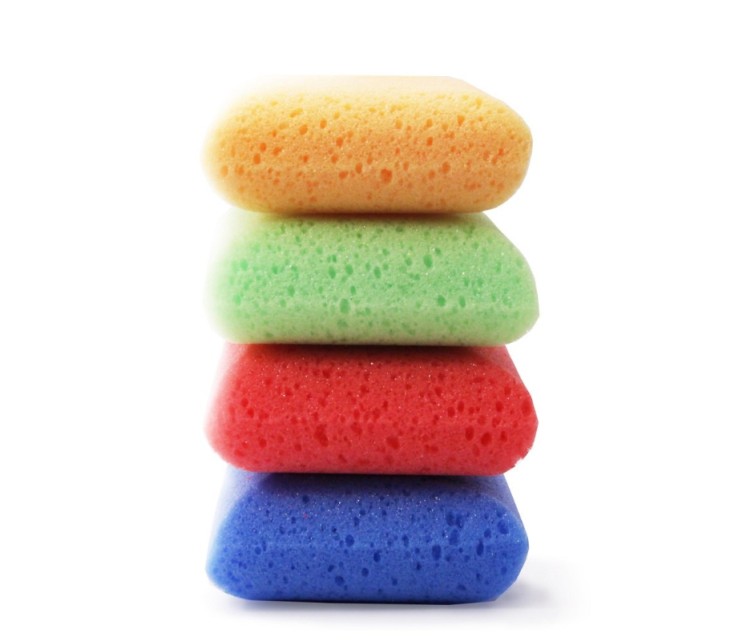 Square sponges 4gb. Colour