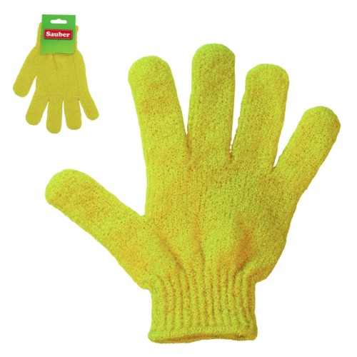 Scrubbing glove yellow Scrubbing glove yellow