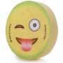 Bath sponge assorted fruit emoji