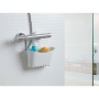 Hanging bathroom multifunctional shelf 25x9x28cm white