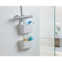 Hanging bathroom multifunctional shelf 25x9x28cm white