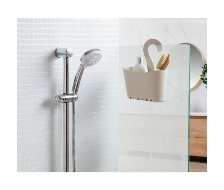 Подвесная многофункциональная полка для ванной 25x9x28см Ecohome Подвесная многофункциональная полка для ванной 25x9x28см Ecohome