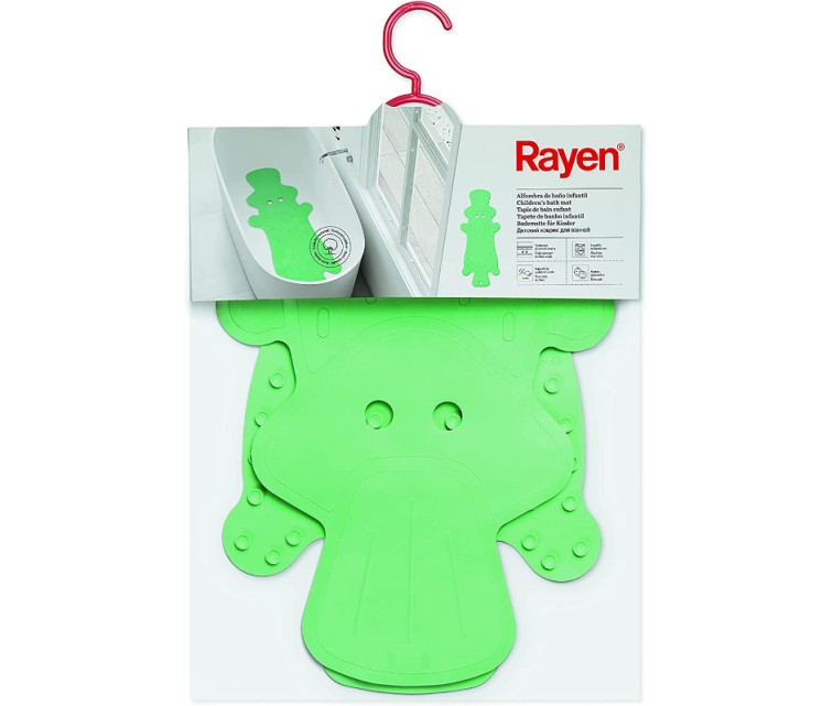 Bath mat for children 86x33cm green