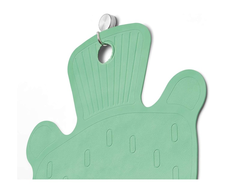 Bath mat for children 86x33cm green