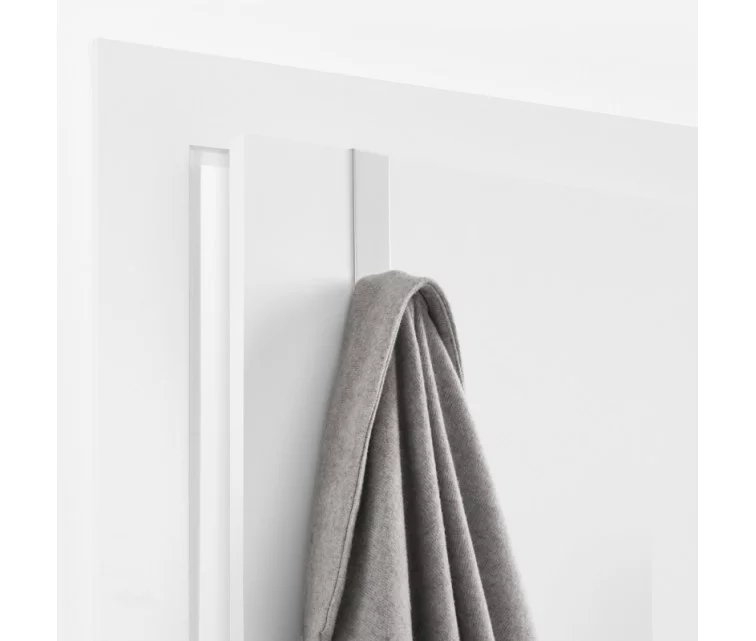 Door hook for hanging / 1 hook / white Door hook for hanging / 1 hook / white