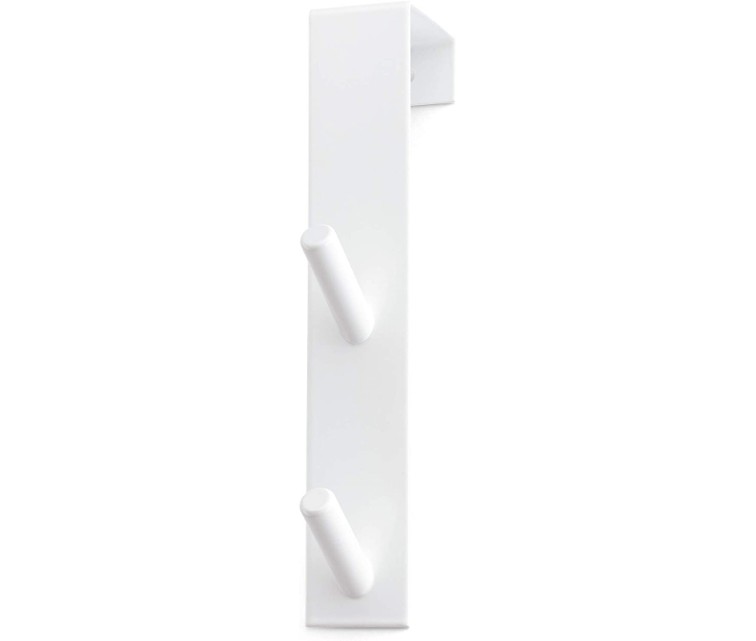 Door hook for hanging / 2 hooks / white