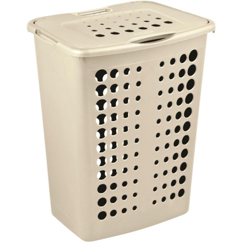 Veļas kaste Victor 40L 39,7 x 29,9 x 50 cm krēmkrāsā Veļas kaste Victor 40L 39,7 x 29,9 x 50 cm krēmkrāsā