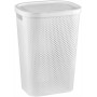 Veļas kaste Infinity Recycled 60L 44x35x60cm balta