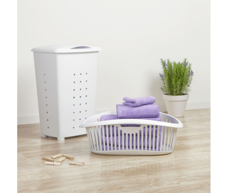 Laundry box Millenium 60L white