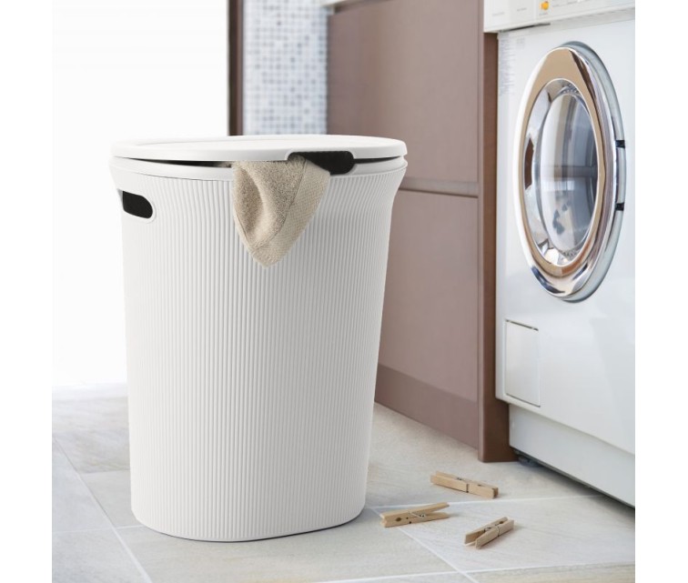 Laundry box Baobab 40L white