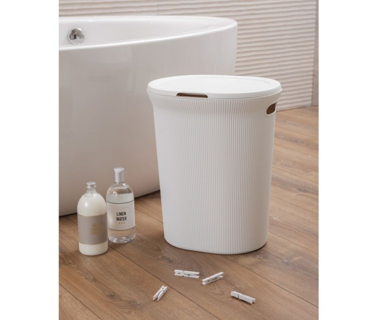 Laundry box Baobab 40L white