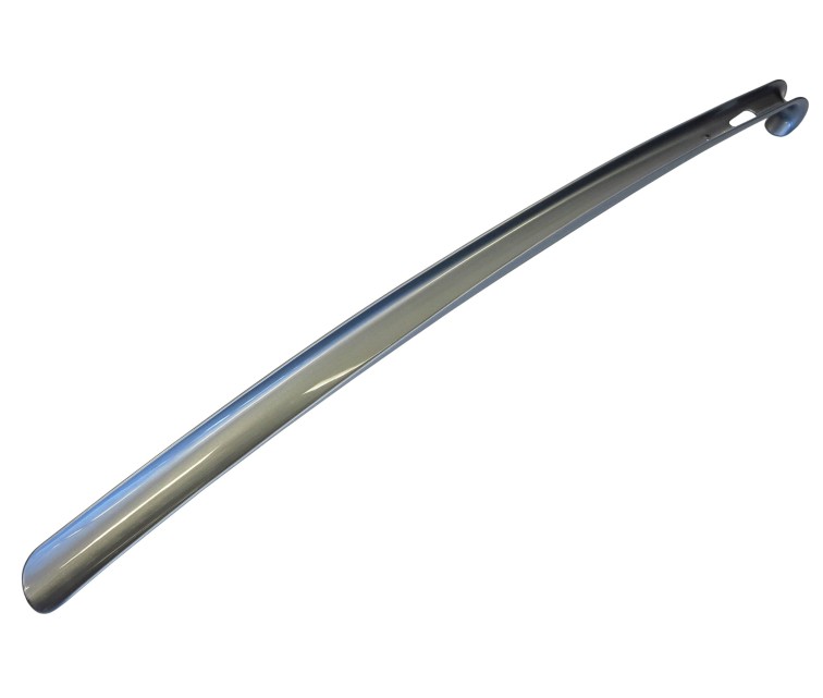 Plastic shoehorn 65cm grey