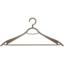 Clothes hangers 2pcs plastic Eco Wood Collection 43cm assorted, light grey/beige/black