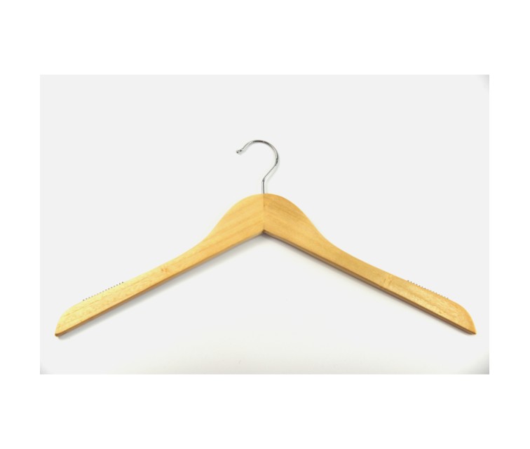 Clothes hangers 3 pcs. wooden Wood 44,5cm