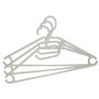 Clothes hangers 3gb, plastic, white, black, grey