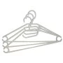 Riidepuu kompl. 3tk, plastik, valge, must, hall Riidepuu kompl. 3tk, plastik, valge, must, hall