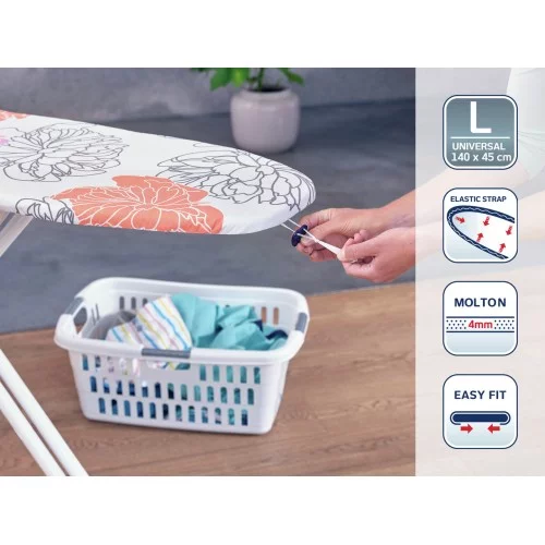 LEIFHEIT Gludināmā dēļa audums Cotton Comfort L/Universal 140x45cm