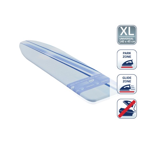 LEIFHEIT Gludināmā dēļa audums Thermo Reflect Glide&Park Universal 140x45cm