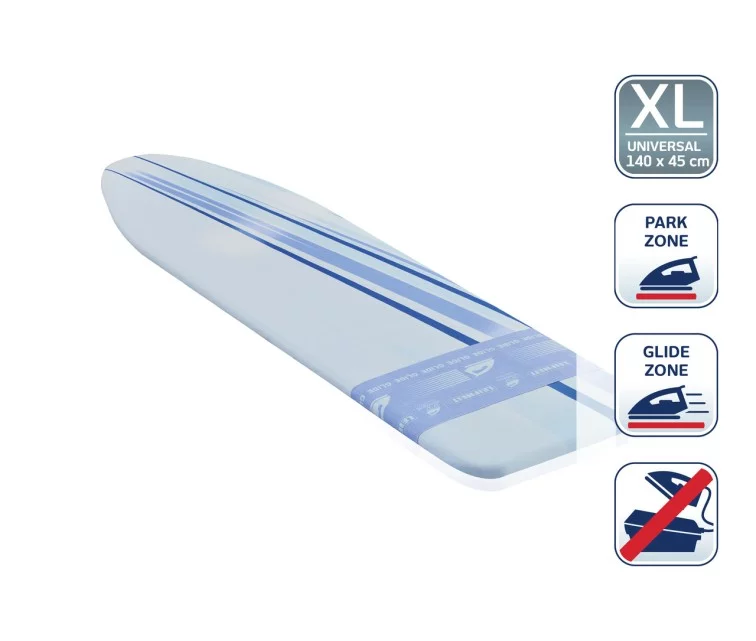 LEIFHEIT Gludināmā dēļa audums Thermo Reflect Glide&Park Universal 140x45cm LEIFHEIT Gludināmā dēļa audums Thermo Reflect Glide&Park Universal 140x45cm