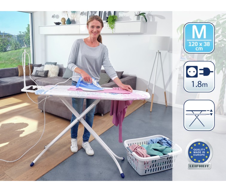 LEIFHEIT Ironing Board Classic M Compact Plus 120x38cm