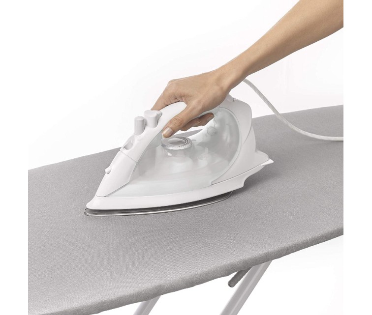 Premium Aluminium Ironing Board Cloth Silver 127x51cm