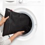 Apģērbu mazgāšanas maisiņu komplekts 2gab. 50x40cm melns/balts